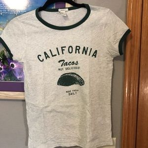 Forever 21 short sleeve taco shirt